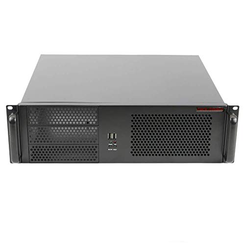 RackMatic - Caja Rack 19" IPC microATX ATX 3U 3x5.25 5x3.5 Fondo 390mm