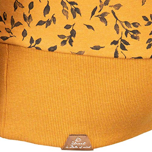 Ragwear Hooked - Sudadera con capucha para mujer amarillo curry L