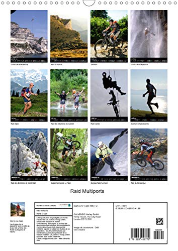 Raid multisports (calendrier mural 2020 din a3 vertical) - les images de ce calendrier sont le refle (Calvendo Sportif): Les images de ce calendrier ... de la nature. (Calendrier mensuel, 14 Pages )