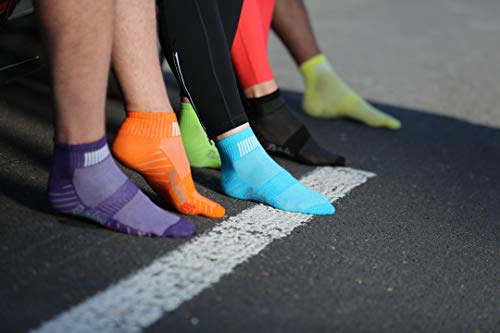 Rainbow Socks - Hombre Mujer Calcetines Deporte Colores de Algodón - 12 Pares - Multicolor - Talla 39-41