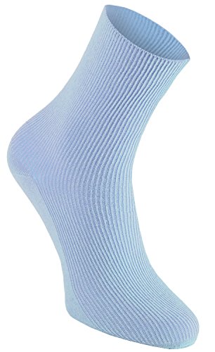 Rainbow Socks - Hombre Mujer Calcetines Diabéticos Sin Elasticos - 8 Pares - Colores Brillantes - Talla 42-43