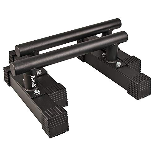 RAMASS Fitness Barras Paralelas, Push Up Bars, Low Parallettes, Barras De Gimnasia, Calistenia