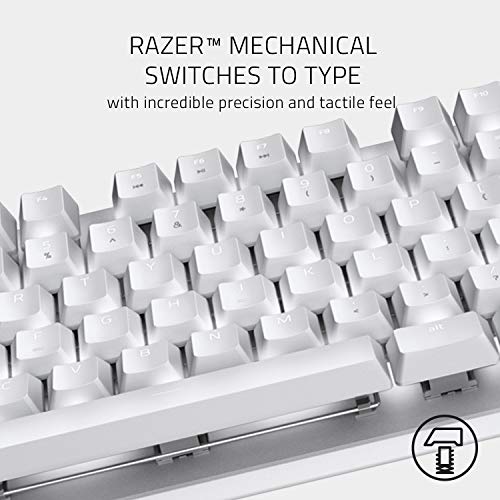 Razer BlackWidow -  Teclado para gaming (switches mecánicos, diseño compacto con cable extraíble, teclas retroiluminadas individualmente) US layout