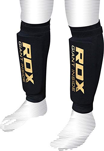 RDX Boxeo Espinilleras Protección MMA Kick Boxing Muay Thai Espinilla Empeine Shin Pads