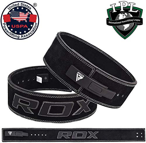 RDX T1 Hebilla Cromada de Cinturón de Gimnasio