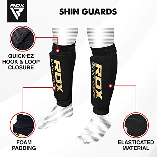 RDX Espinilleras Kick Boxing Boxeo Protección MMA Muay Thai Espinilla Empeine Shin Pads