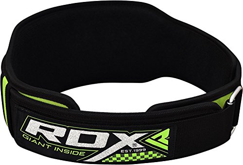 RDX Gimnasio Cinturón Peso Musculacion Neopreno Entrenamiento Cinturones Pesas Levantamiento