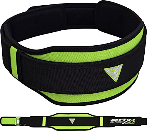 RDX Gimnasio Cinturón Peso Musculacion Neopreno Entrenamiento Cinturones Pesas Levantamiento