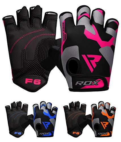 RDX Guantes Gimnasio Pesas Musculacion Guantes Culturismo Fitness Entrenamiento