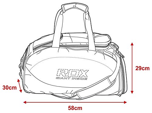 RDX MMA Gym Bolsa de Viaje Gear Mochila Bolsa Duffle Kit Sports Gym Bag Muay Thai