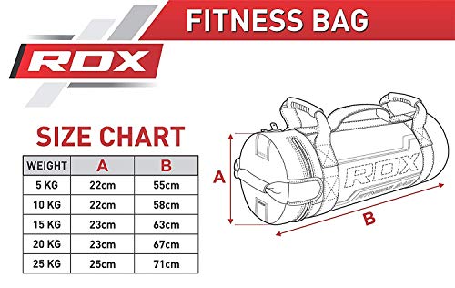 RDX Sandbag Fitness Workout Saco Peso Power Bag Ejercicio Pelota Gymnasia