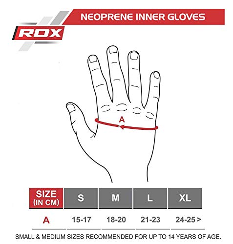 RDX Vendas Boxeo Neopreno MMA Artes Marciales Guantillas Guantes Lucha Libre Grappling Sparring Entrenamiento