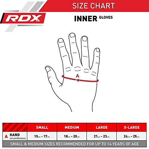 RDX Vendas Boxeo Neopreno MMA Guantes Lucha Libre Artes Marciales Guantillas Grappling Sparring Entrenamiento.