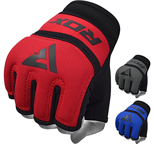 RDX Vendas Boxeo Neopreno MMA Guantes Lucha Libre Artes Marciales Guantillas Grappling Sparring Entrenamiento.