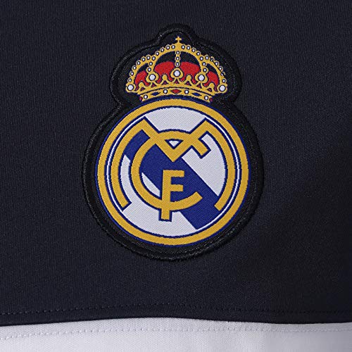 Real Madrid - Camiseta Oficial para Entrenamiento - para Hombre - Poliéster - Azul Marino - L
