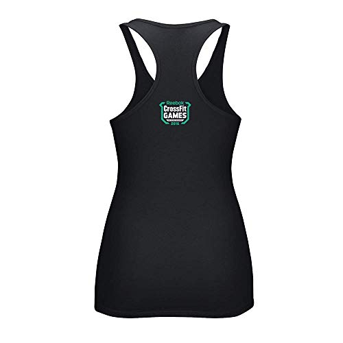 Reebok 2016 Crossfit Games Milford 331 Women's Black Racerback Tank Top