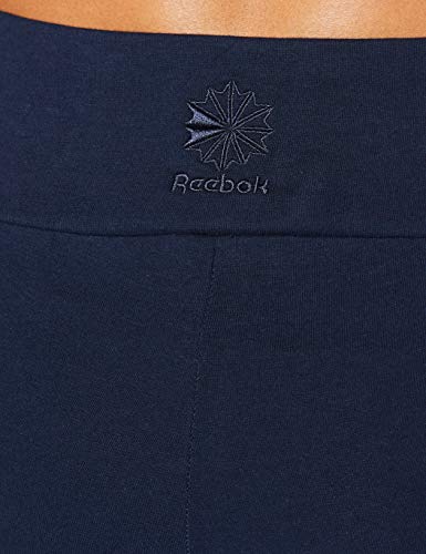 Reebok AC Logo Legging Mallas, Mujer, Maruni, 2XS