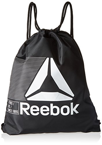 Reebok Act FON Gymsack Bolsa, Unisex Adulto, Negro, Talla Única