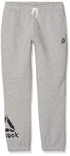 Reebok B Elem Fleece Pantalón de Chándal, Niños, Gris (brgrin), 2XS