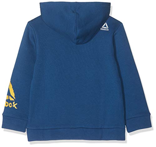 Reebok B Elem FZ Fleece HDY Sudadera, Niños, Multicolor (bunblu), L