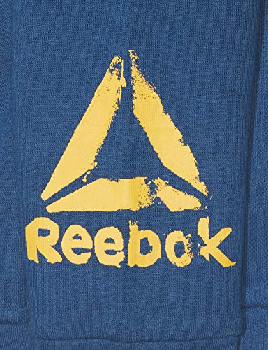 Reebok B Elem FZ Fleece HDY Sudadera, Niños, Multicolor (bunblu), L