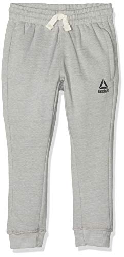 Reebok B Elem Marb Mel Swe Pantalones, Niños, Gris (Skull Grey), 140