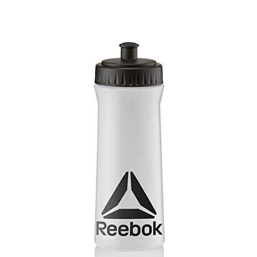 Reebok Botella de Agua - Claro/Negro, 750 ml