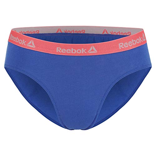 Reebok Braguita deportiva para Mujer, Multicolor, Large (pack de 4)