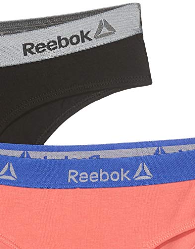 Reebok Braguita deportiva para Mujer, Multicolor, Large (pack de 4)