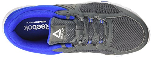 Reebok Bs8031, Zapatillas de Deporte para Hombre, Gris (Alloy/Vital Blue/White), 45 EU