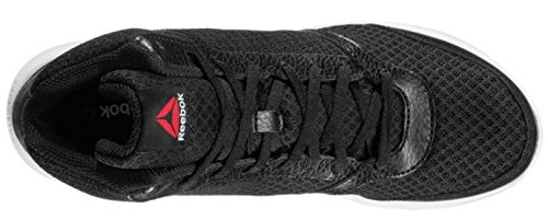 Reebok Cardio Workout Mid RS – Black/White, Multicolor, 9