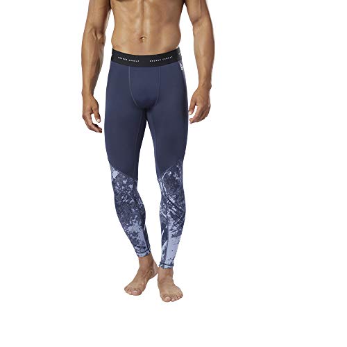 Reebok Cbt Jacquard Tight Mallas, Hombre, dendus, M