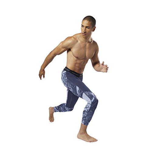 Reebok Cbt Jacquard Tight Mallas, Hombre, dendus, M