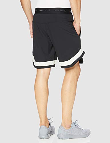 Reebok Cbt Woven Bxng Short Pantalón, Hombre, Negro, XL