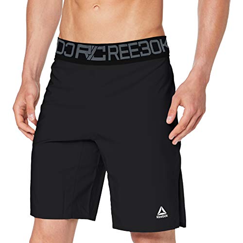 Reebok Cbt Woven Bxng Short Pantalón, Hombre, Negro, XL