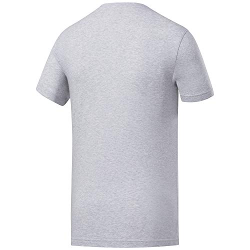 Reebok CF Anvil Graphic tee Camiseta de Manga Corta, Hombre, Gris (Light Grey Heather), XL