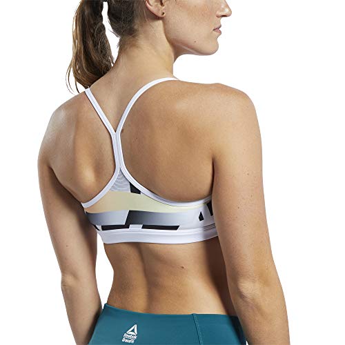 Reebok CF Skinny Strap Bra-AMRAP Sujetador Deportivo, Mujer, Vivid Orange, M