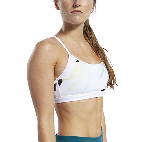 Reebok CF Skinny Strap Bra-AMRAP Sujetador Deportivo, Mujer, Vivid Orange, M