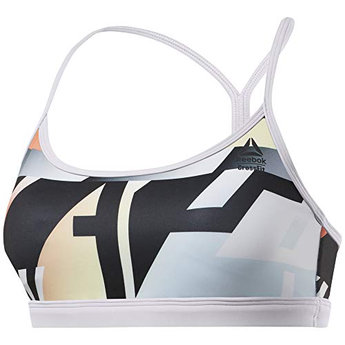 Reebok CF Skinny Strap Bra-AMRAP Sujetador Deportivo, Mujer, Vivid Orange, M