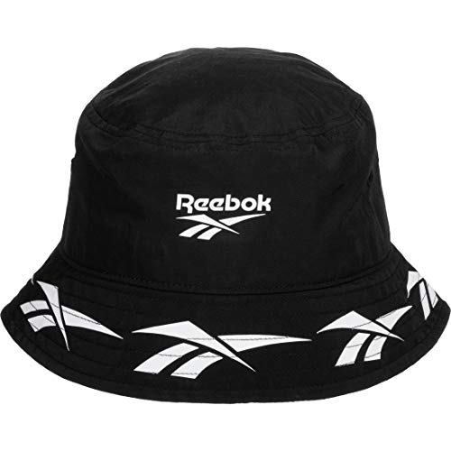 Reebok CL Vector Bucket Hat Gorro, Hombre, Negro, Talla Única