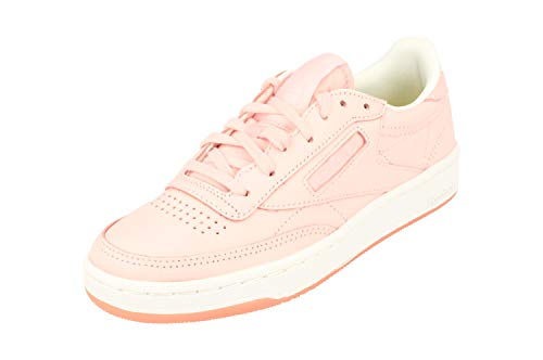 Reebok Classic Club C 85 Face Mujeres Sneakers (UK 8.5 US 11 EU 42.5, Genius Clarity Wonder Ar1409)