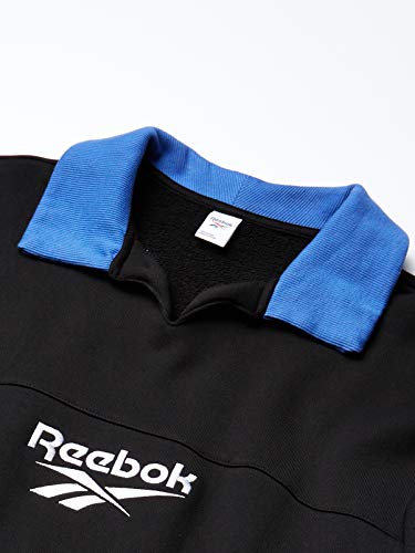 Reebok Classic Electrogen Collar Crew Sudadera de Cuello Redondo, Negro, Extra-Large para Hombre