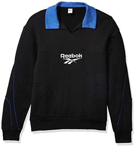 Reebok Classic Electrogen Collar Crew Sudadera de Cuello Redondo, Negro, Extra-Large para Hombre