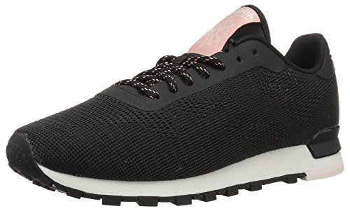 Reebok Classic Flexweave Tenis para mujer, Negro (Negro/tiza/rosa pálido/rosa tiza.), 35.5 EU