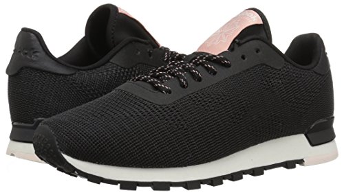 Reebok Classic Flexweave Tenis para mujer, Negro (Negro/tiza/rosa pálido/rosa tiza.), 35.5 EU