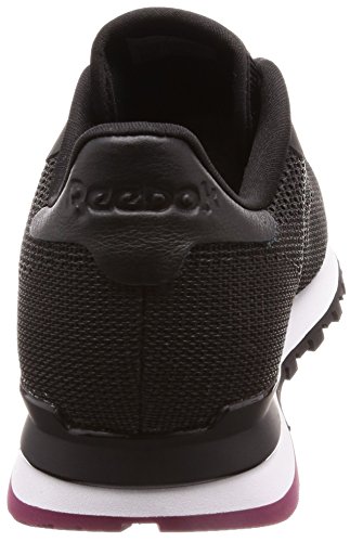 Reebok Classic Flexweave, Zapatillas para Hombre, Negro (Black/White/Urban Maroon), 40 EU