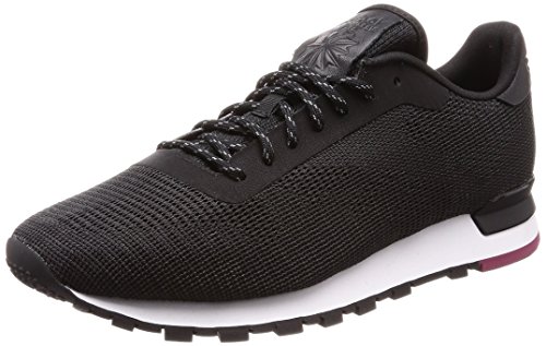 Reebok Classic Flexweave, Zapatillas para Hombre, Negro (Black/White/Urban Maroon), 40 EU