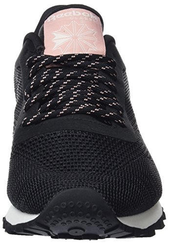 Reebok Classic Flexweave, Zapatillas para Mujer, Negro (Black/Chalk/Pale Pink/Chalk Pink), 39 EU