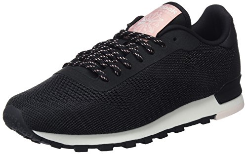 Reebok Classic Flexweave, Zapatillas para Mujer, Negro (Black/Chalk/Pale Pink/Chalk Pink), 39 EU