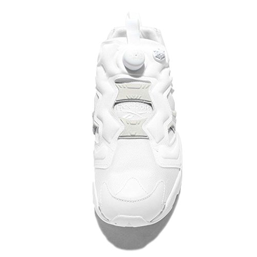 Reebok Classic Instapump Fury OG Hombre Running Trainers Sneakers (UK 11 US 12 EU 45.5, White Steel AR2199)